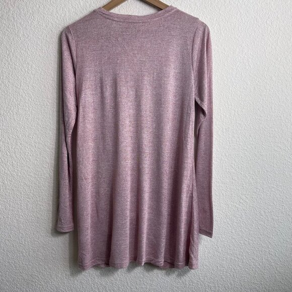Kori Women Mauve Long Sleeve Choker Top Size Small NWT - Picture 9 of 10